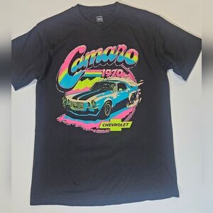 Camaro 1970s Graphic Tee - Black